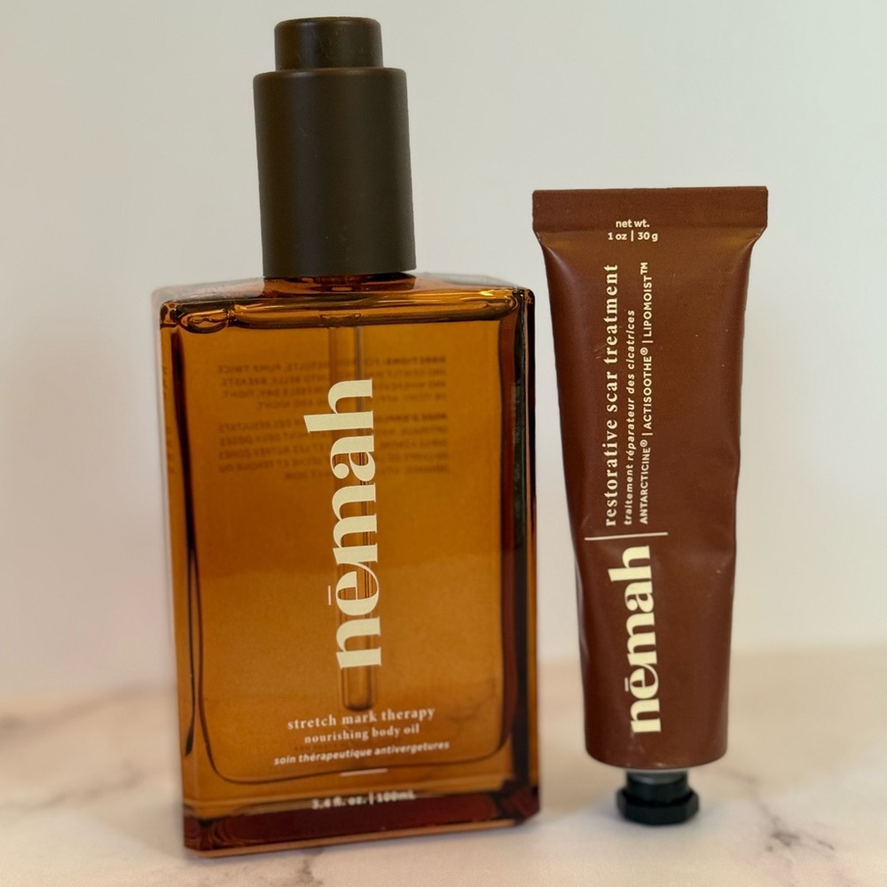 Nēmah Stretch Mark Therapy Oil and Scar Treatment